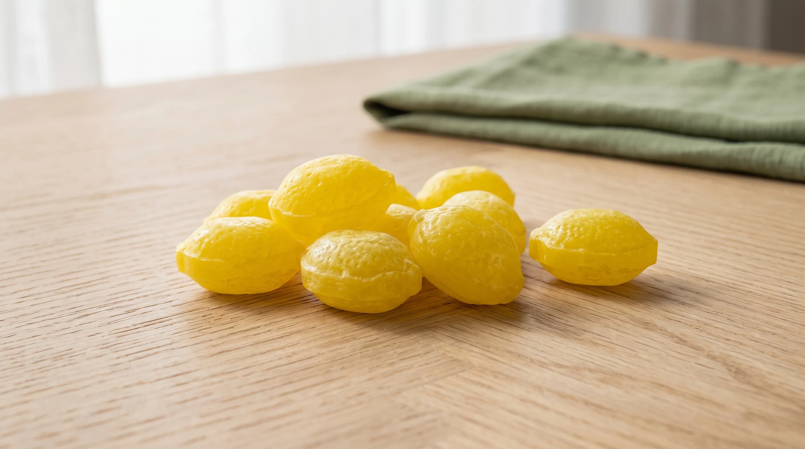 close-up detail, Are Lemonheads Vegan?