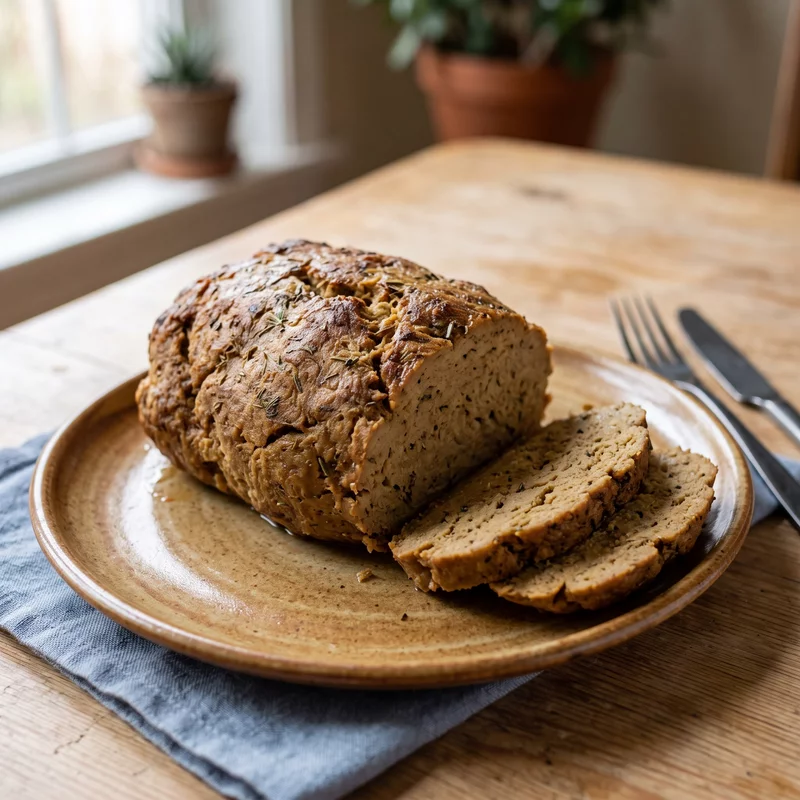 Vegan Turkey Roast, vegan recipe