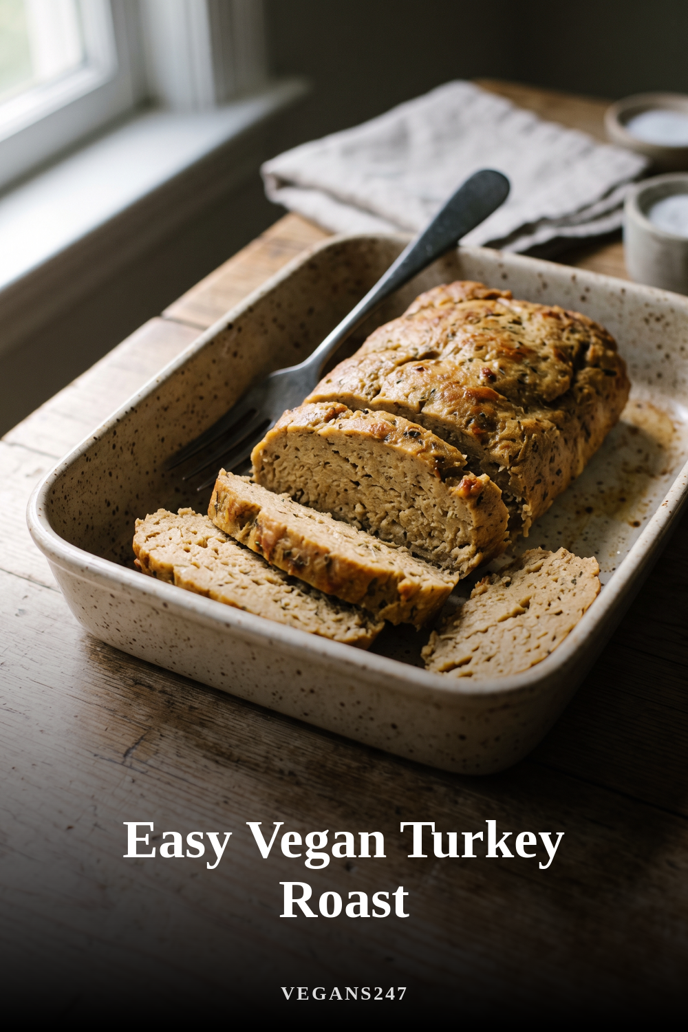 Easy Vegan Turkey Roast