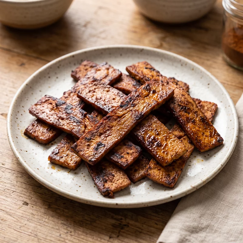 Homemade Vegan Bacon, vegan recipe