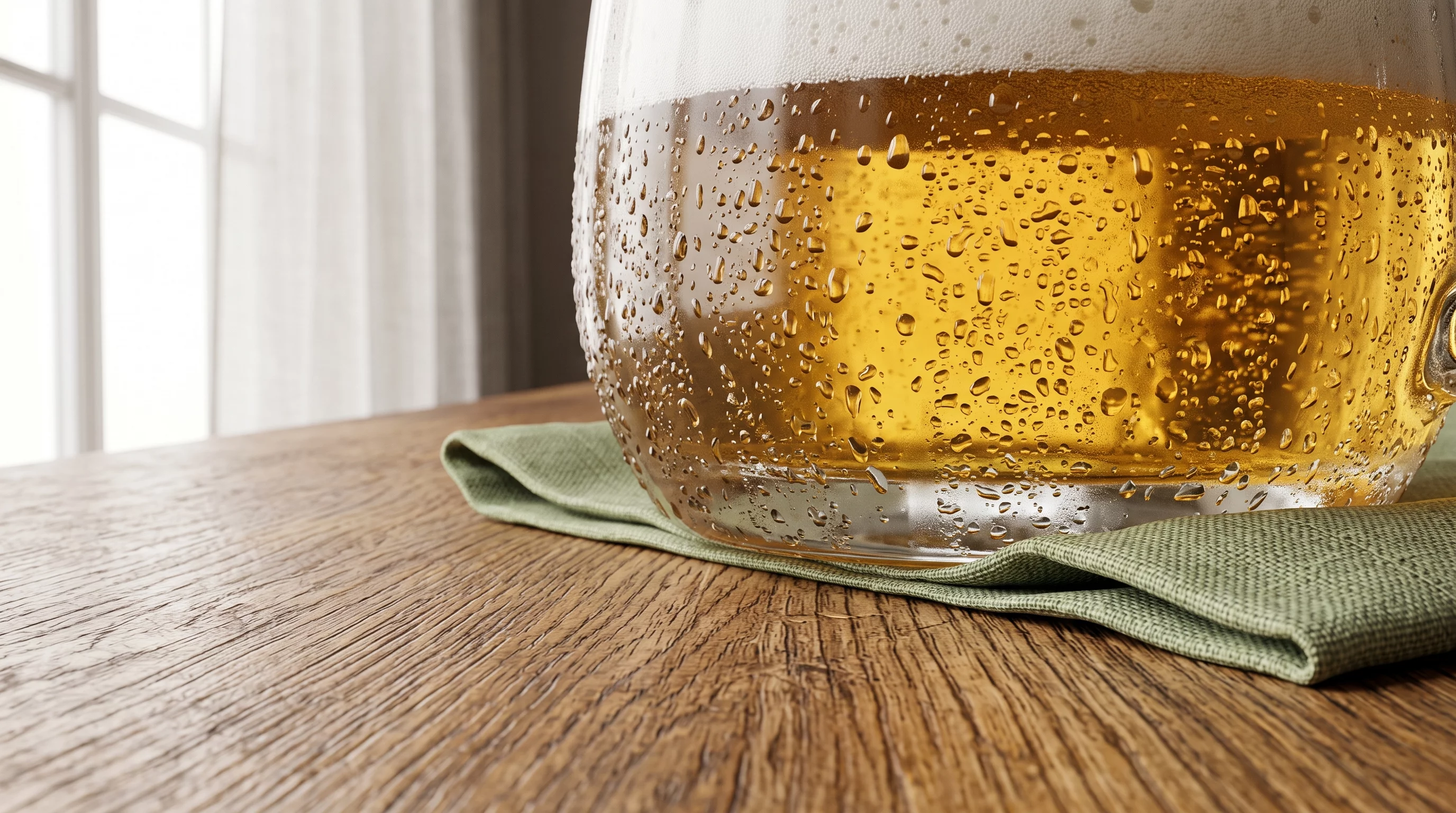 close-up detail, Is Lager Vegan?