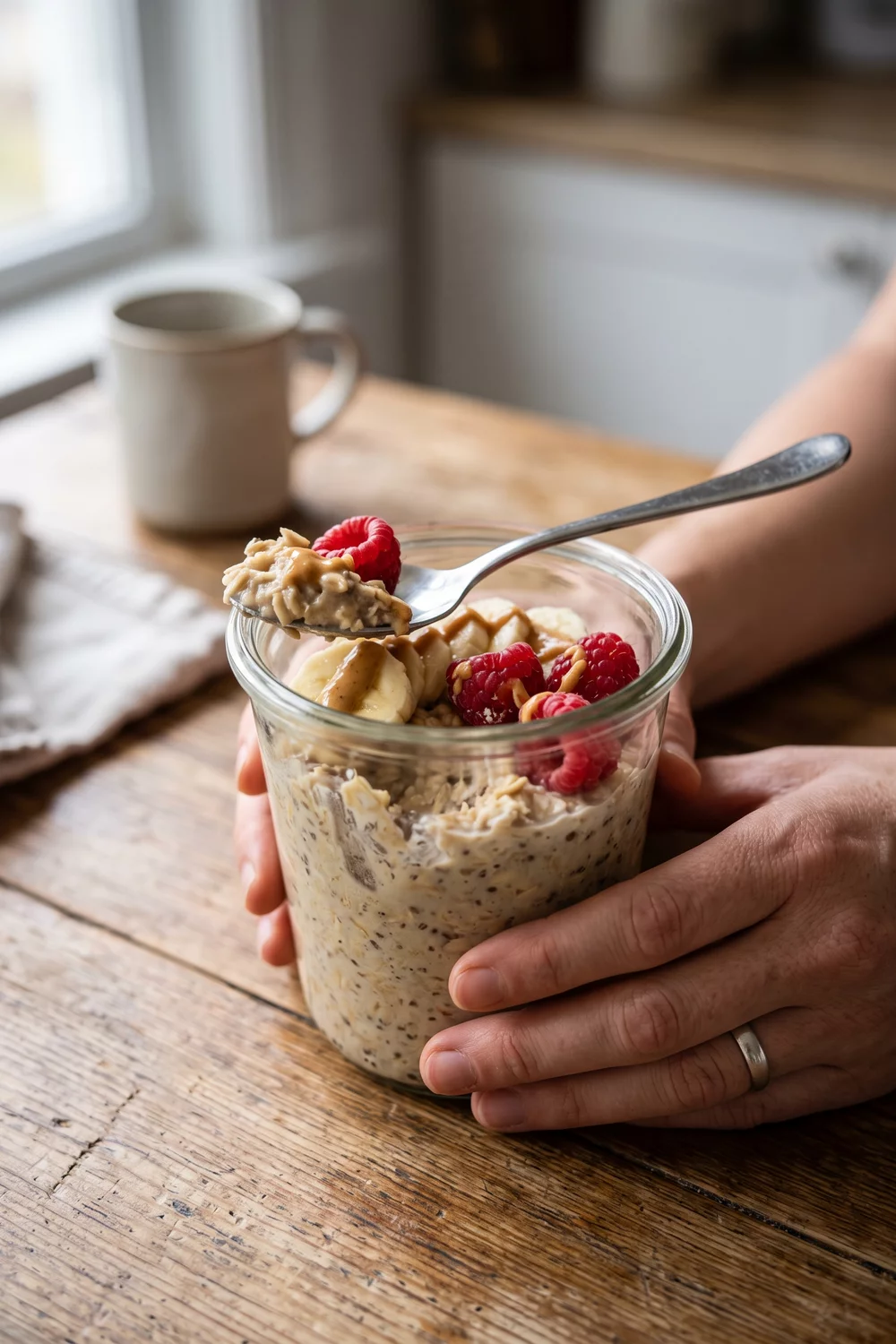 Vegan Overnight Oats, vegan recipe