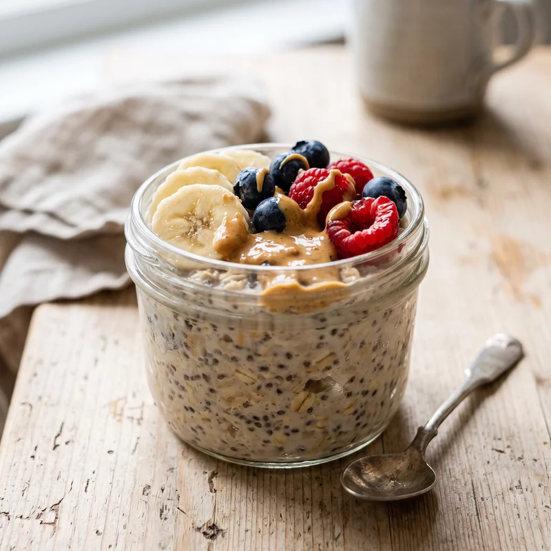 Vegan Overnight Oats, vegan recipe