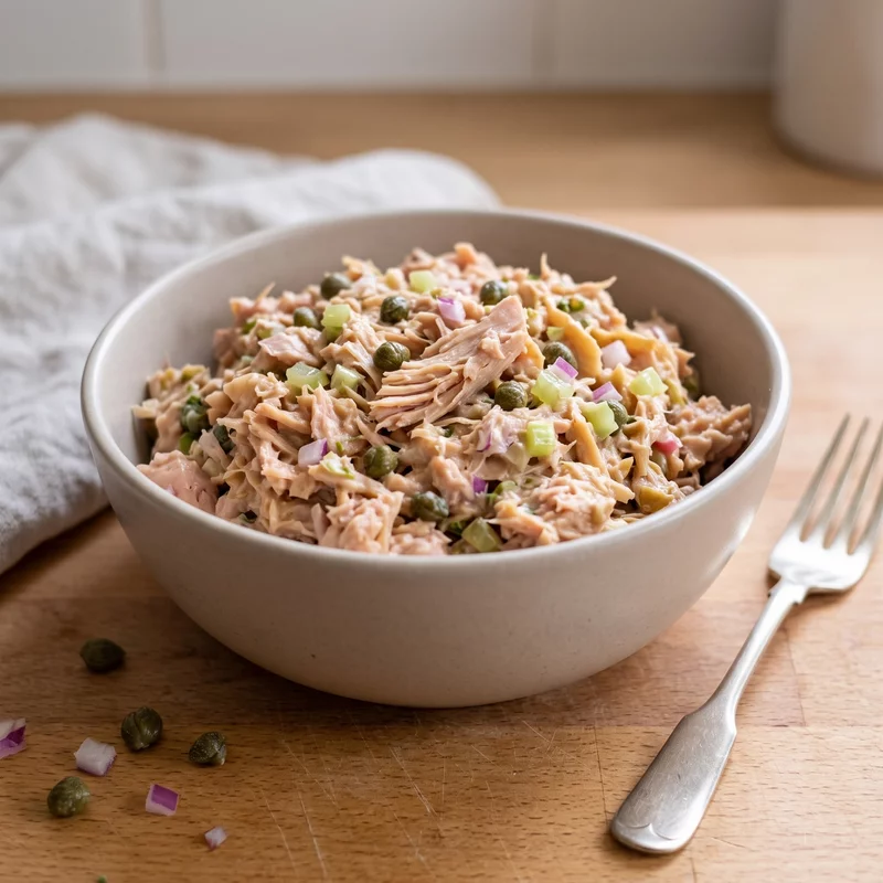 Vegan Banana Blossom Tuna, vegan recipe