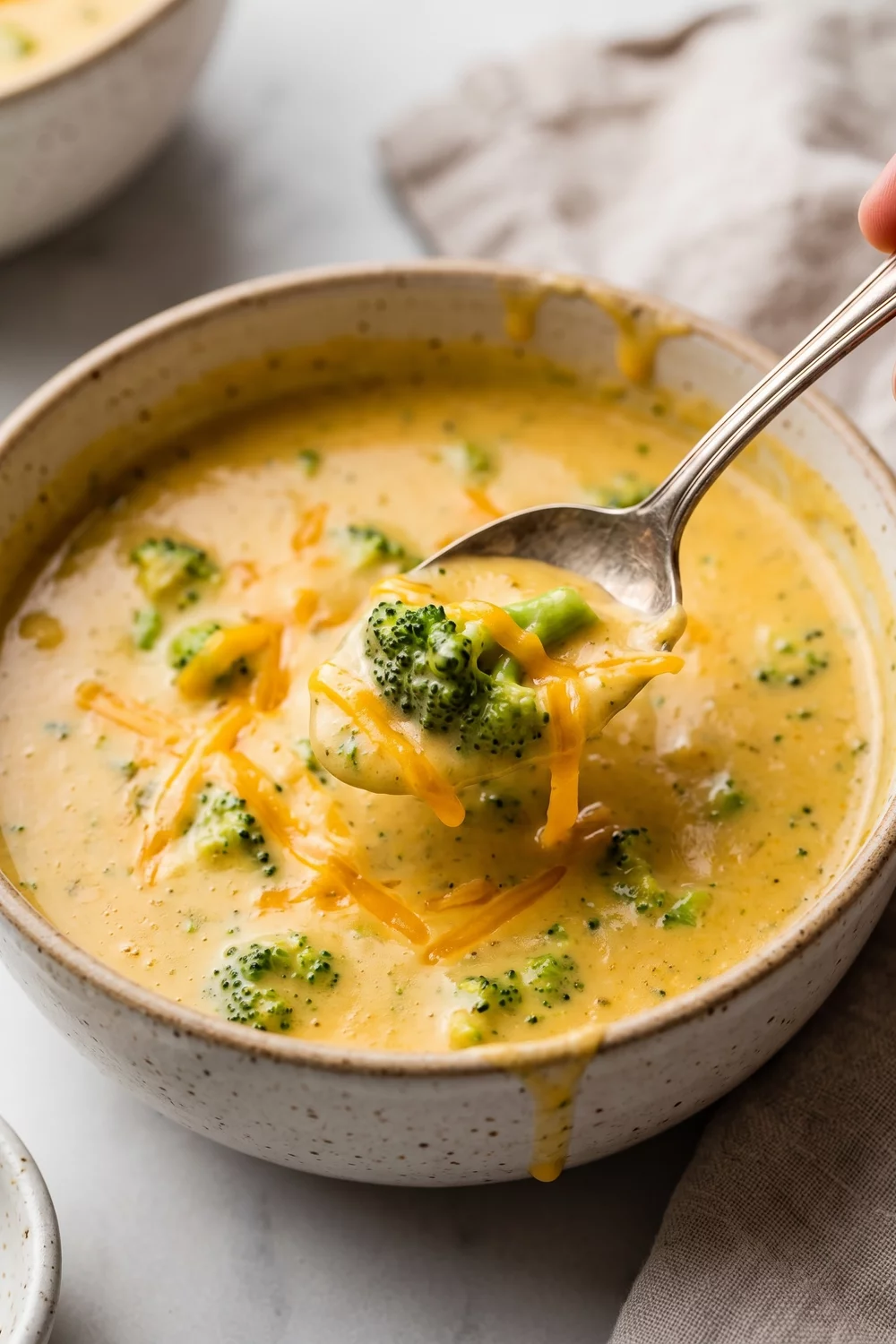 Vegan Broccoli Cheddar Soup, vegan recipe