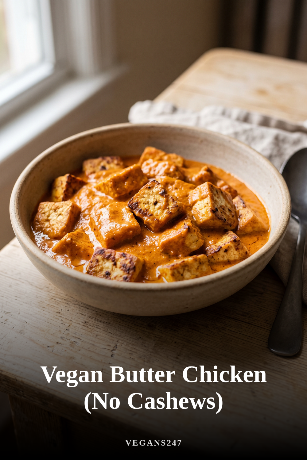 Vegan Butter Chicken (No Cashews)