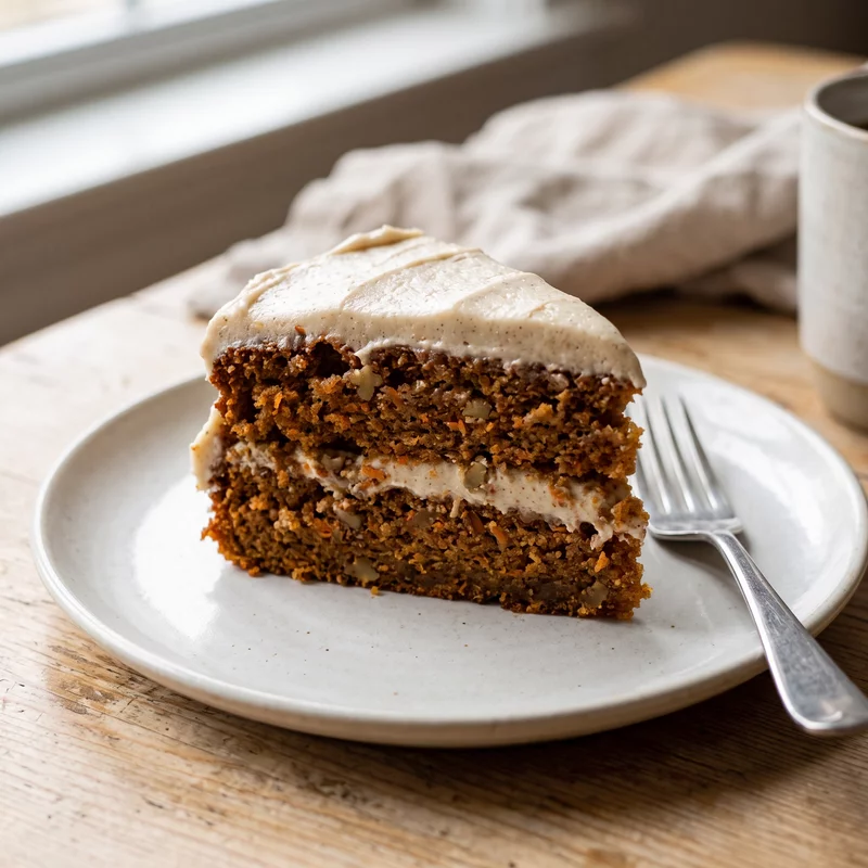 Vegan Carrot Cake, vegan recipe