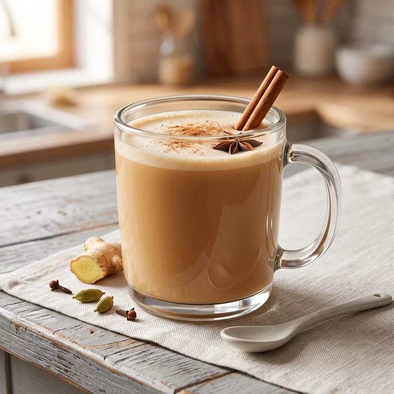 Vegan Chai Latte, vegan recipe