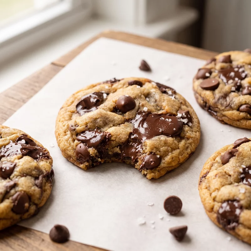 Vegan Chocolate Chip Cookies, vegan recipe
