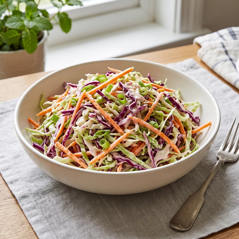 Vegan Coleslaw, vegan recipe
