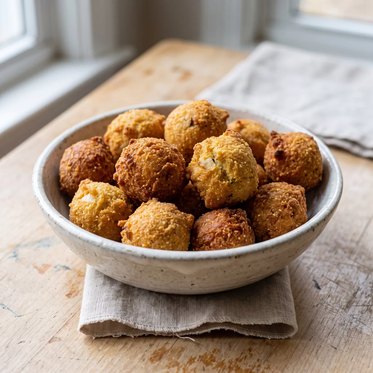 Vegan Hush Puppies, vegan recipe