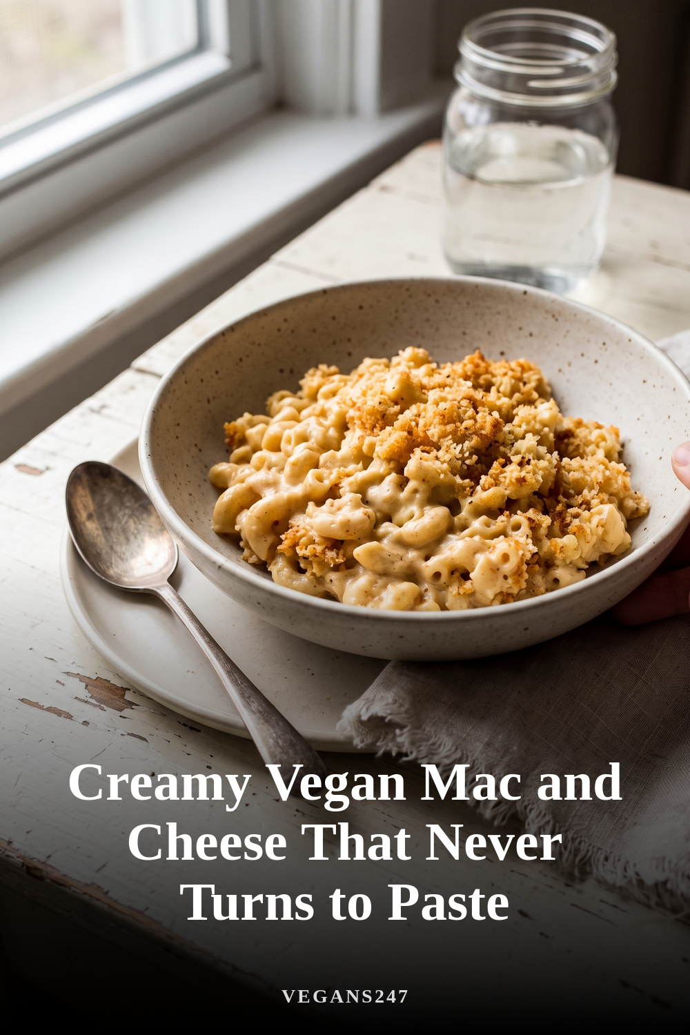 Creamy Vegan Mac and Cheese That Never Turns to Paste