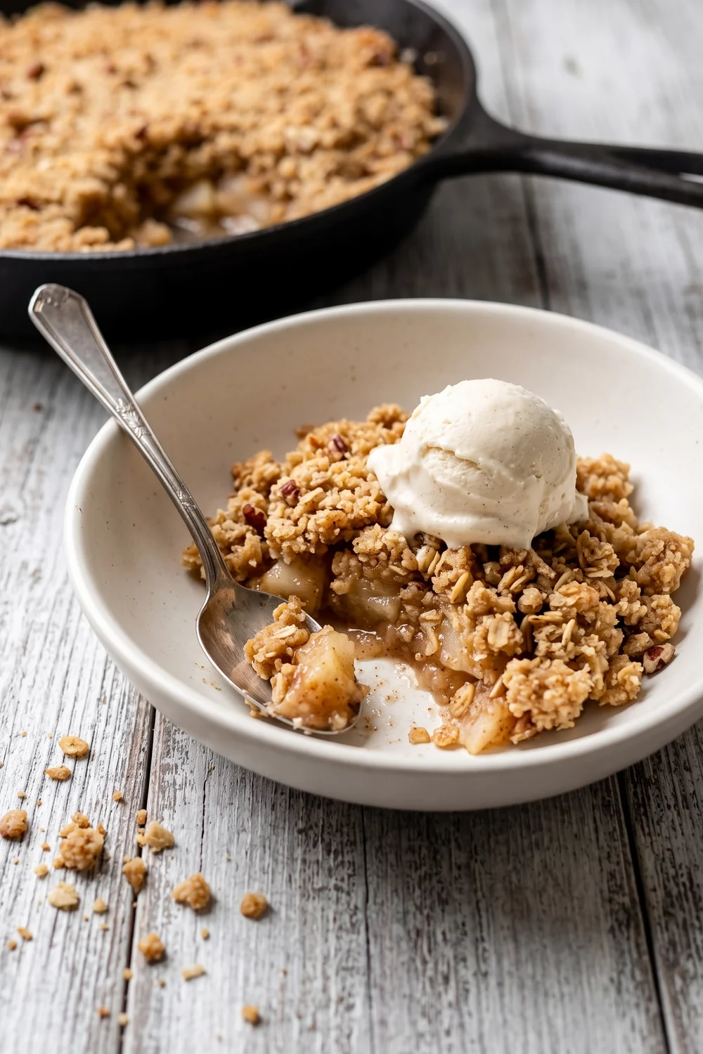 Vegan Pear Crumble, vegan recipe