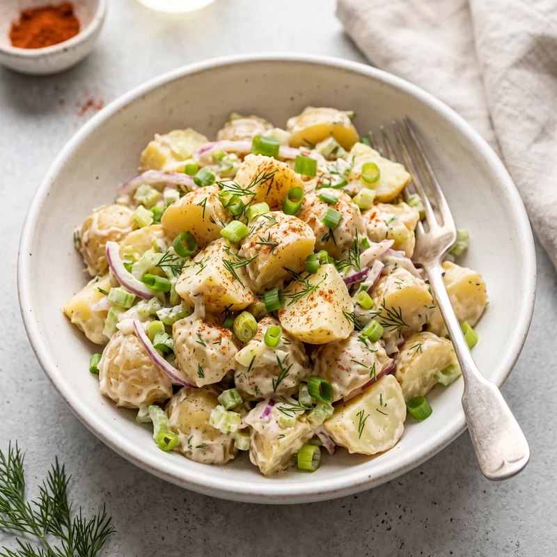 Vegan Potato Salad, vegan recipe