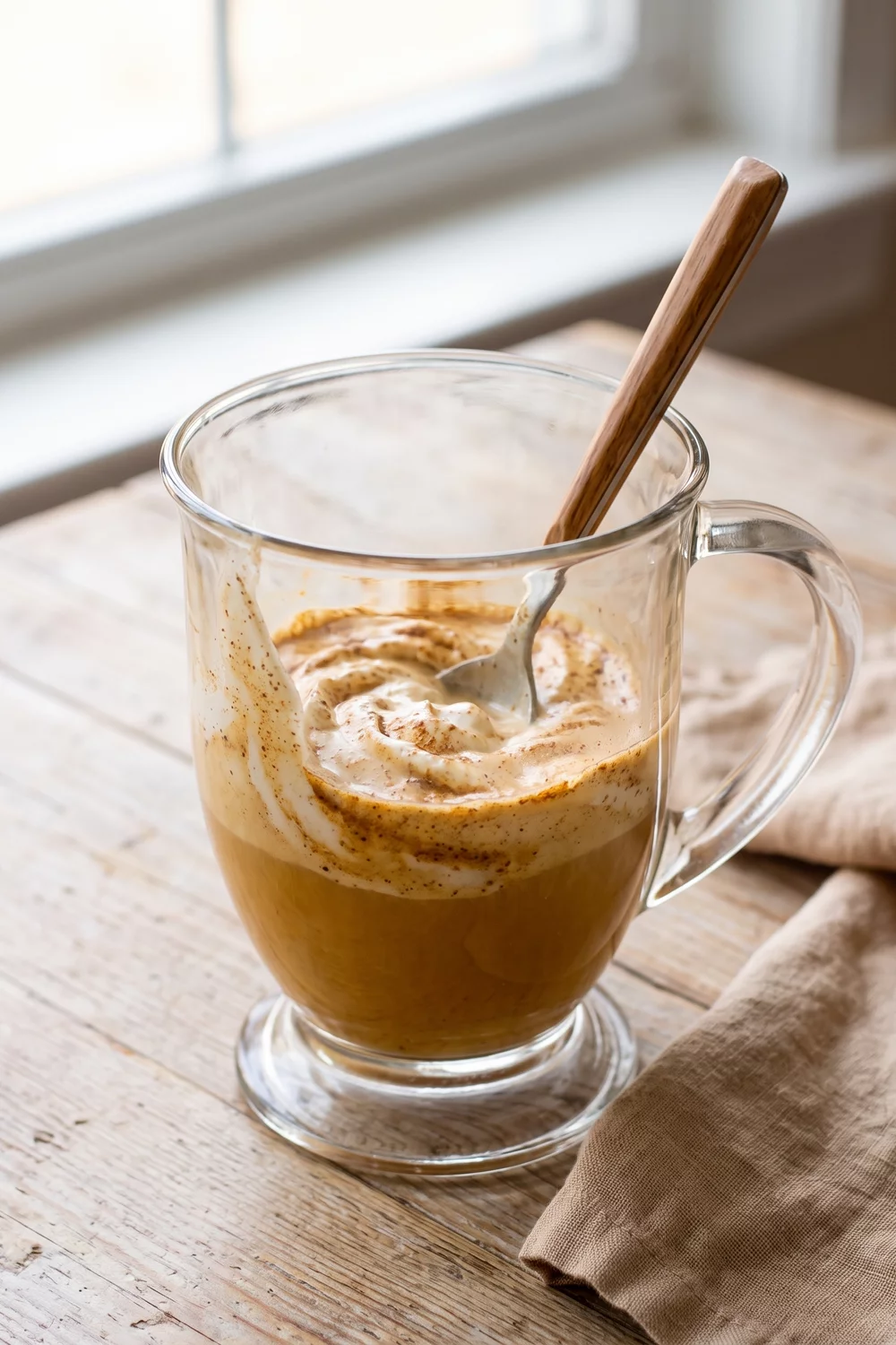 Vegan Pumpkin Spice Latte, vegan recipe