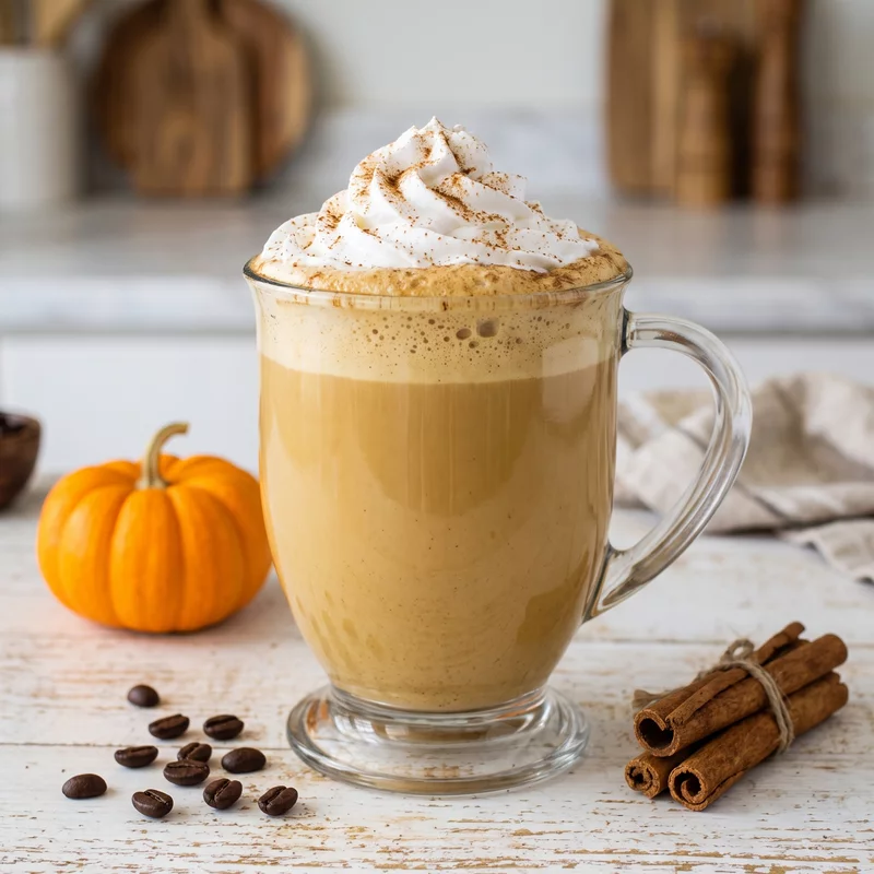 Vegan Pumpkin Spice Latte, vegan recipe