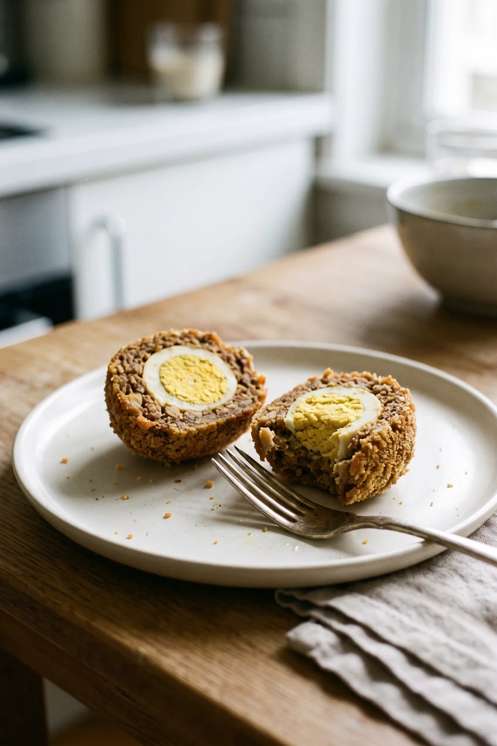 Vegan Scotch Eggs, vegan recipe