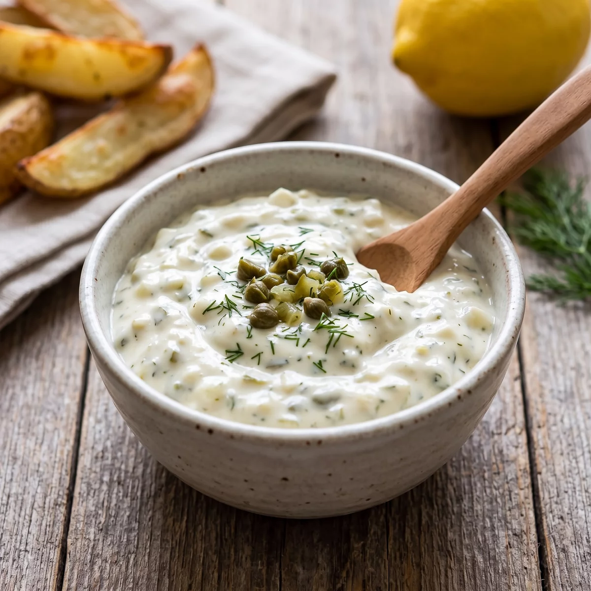 Vegan Tartar Sauce, vegan recipe