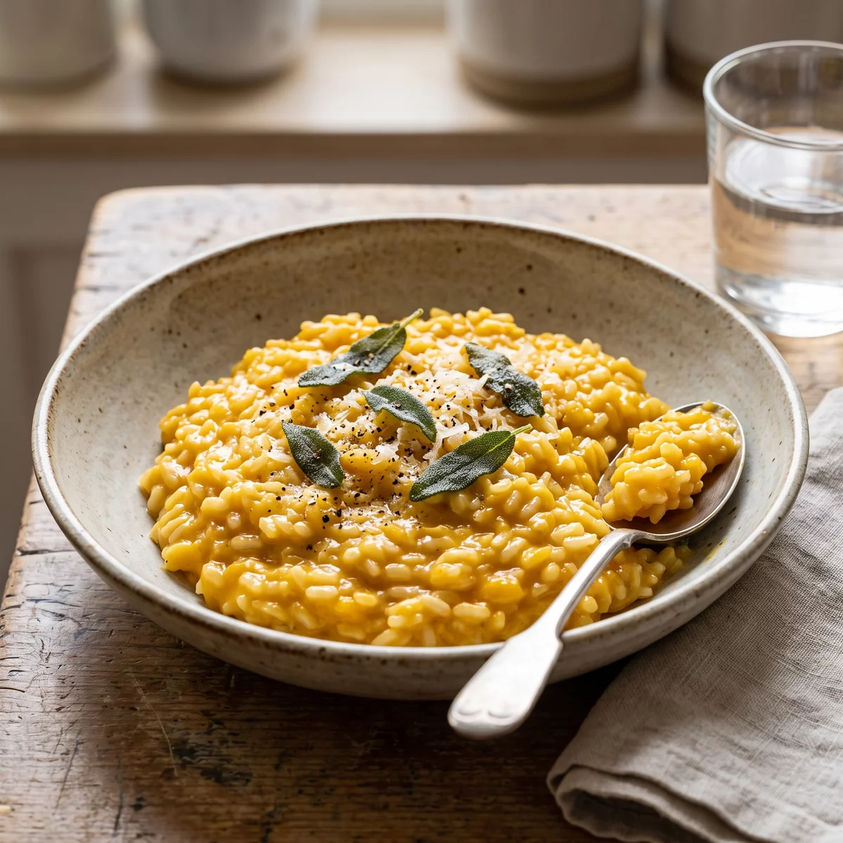 Vegan Butternut Squash Risotto, vegan recipe