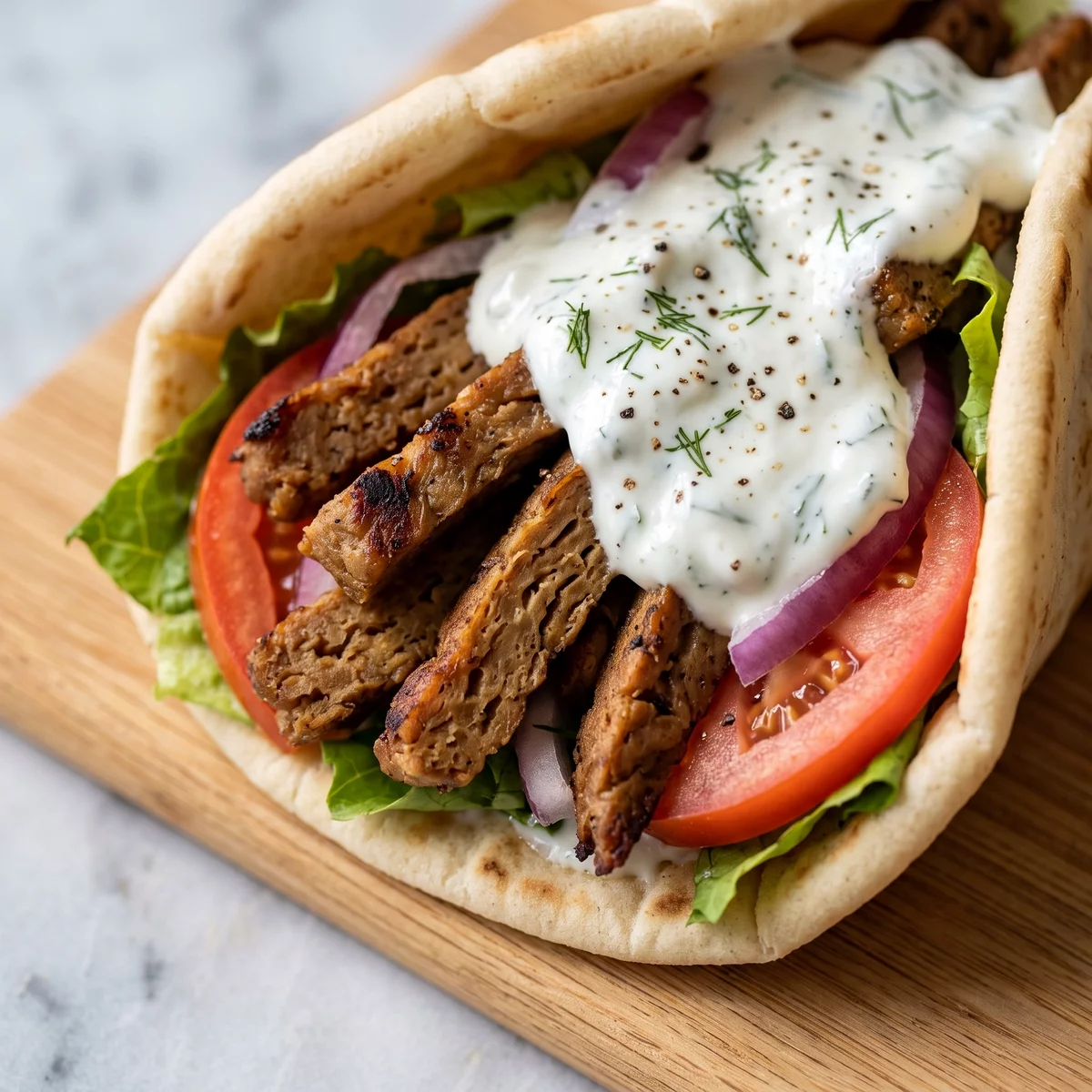 Vegan Gyro, vegan recipe