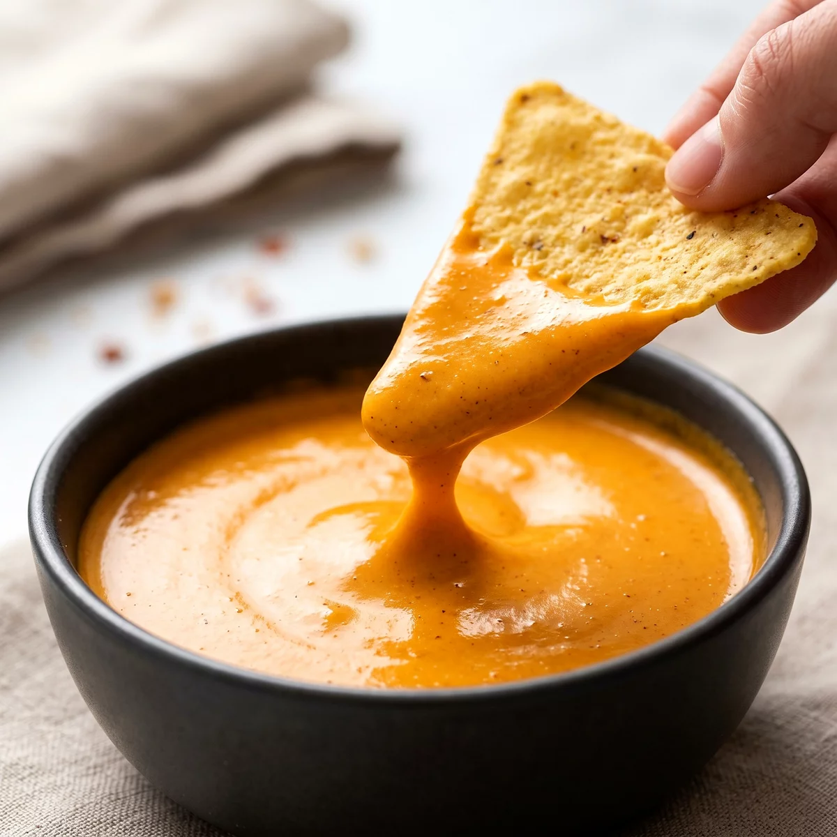 Vegan Nacho Cheese Sauce (Creamy, Nut-Free)