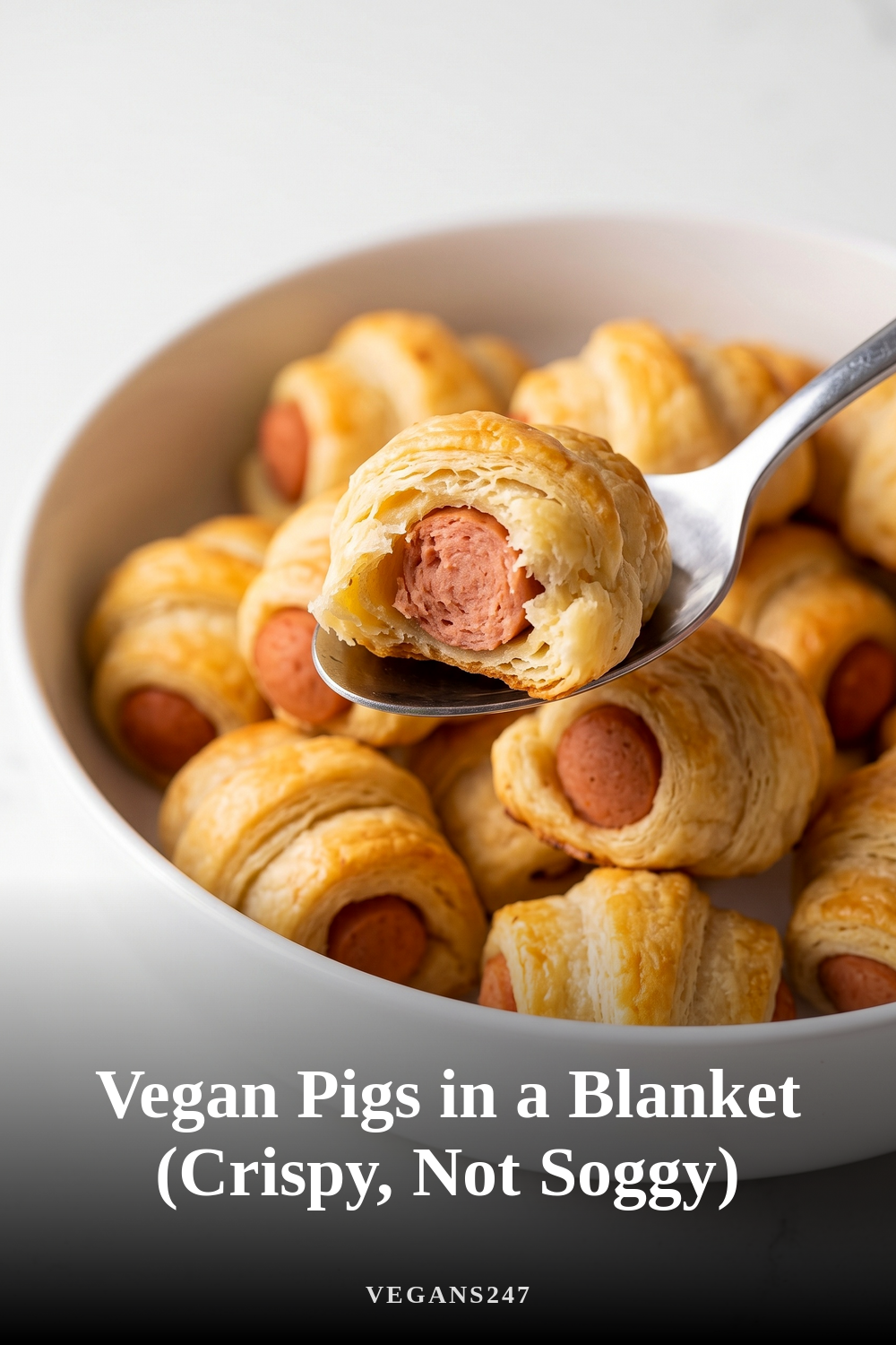 Vegan Pigs in a Blanket (Crispy, Not Soggy)